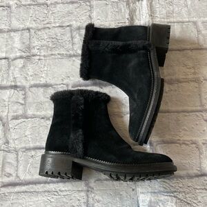 Aquatalia Black Suede Boots
